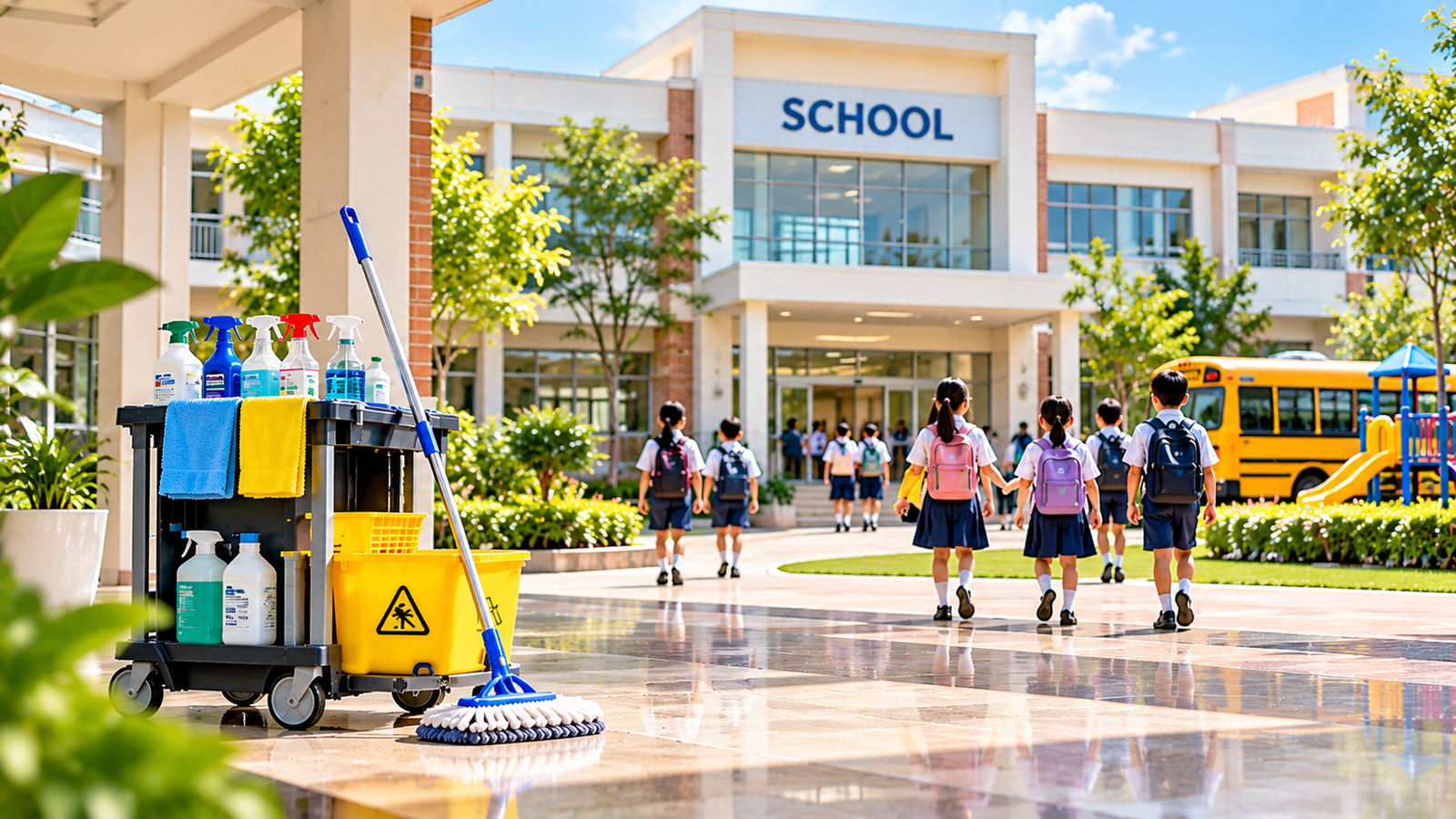 School cleaning products